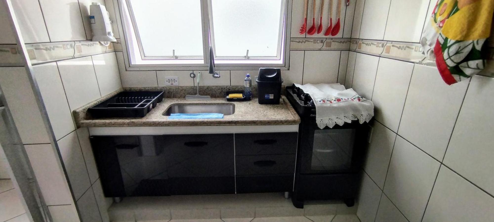 Apartamento - Praia Das Asturias Guarujá Oda fotoğraf
